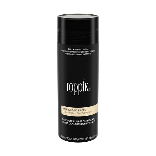 Toppik - Hair Building Fibers Light Blonde 55Gr - סיבי שיער לייט בלונד 55 גרם - טופיק