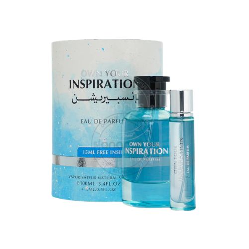 Emper - Own Your Inspiration 2PCS EDP Unisex 100ML + Mini 15ML - אוון יור אינספיריישן מארז 2 חלקים אדפ יוניסקס 100 מ"ל + בושם מוקטן 15 מ"ל - אמפר