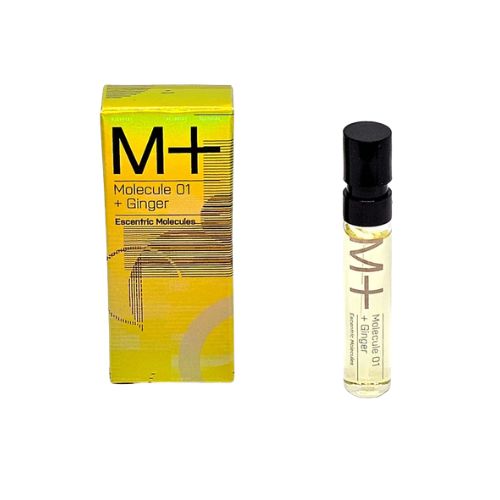 Samples - Escentric Molecule - Molecule 01 + Ginger EDT Unisex 2ML - דוגמיות - מולקולה 01 + ג'ינג'ר אדט יוניסקס 2 מ"ל - אסנטריק מולקולה