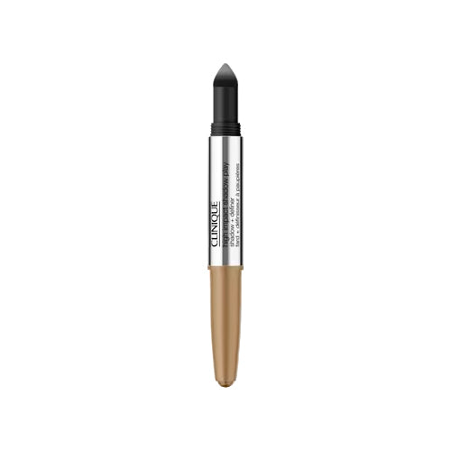 Tester - Clinique - High Impact Shadow Play 02 Champagne + Caviar - טסטר - צללית דו צדדית 02 שמפיין אנד קוויאר - קליניק