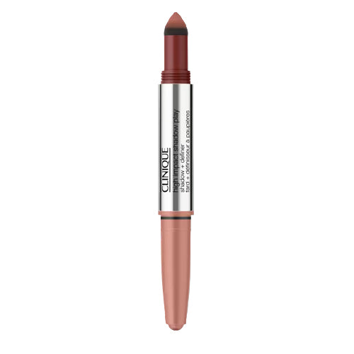 Tester - Clinique - High Impact Shadow Play 03 Strawberries + Chocolate - טסטר - צללית דו צדדית 03 סטרוברי אנד שוקולד - קליניק
