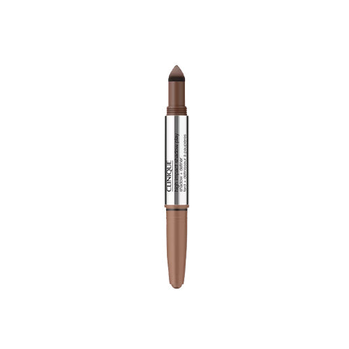 Tester - Clinique - High Impact Shadow Play 06 Double Latte - טסטר - צללית דו צדדית 06 דאבל לאטה - קליניק