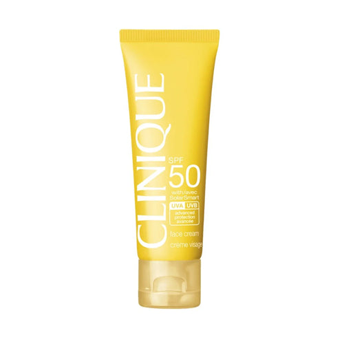 Tester - Clinique - Broad Spectrum SPF 50 Sunscreen Face Cream 50ML - טסטר - סאן קרם לפנים הגנה SPF50 50 מ"ל - קליניק