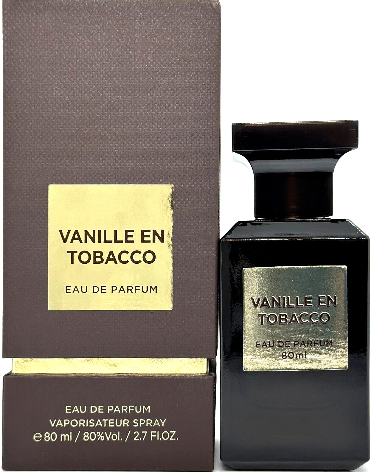 Vanille en Tobacco Fragrnace World  EDP 80ml