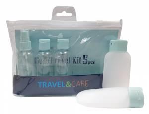 סט נסיעות מהודר 5 פריטים TRAVEL&CARE - pharm2u 