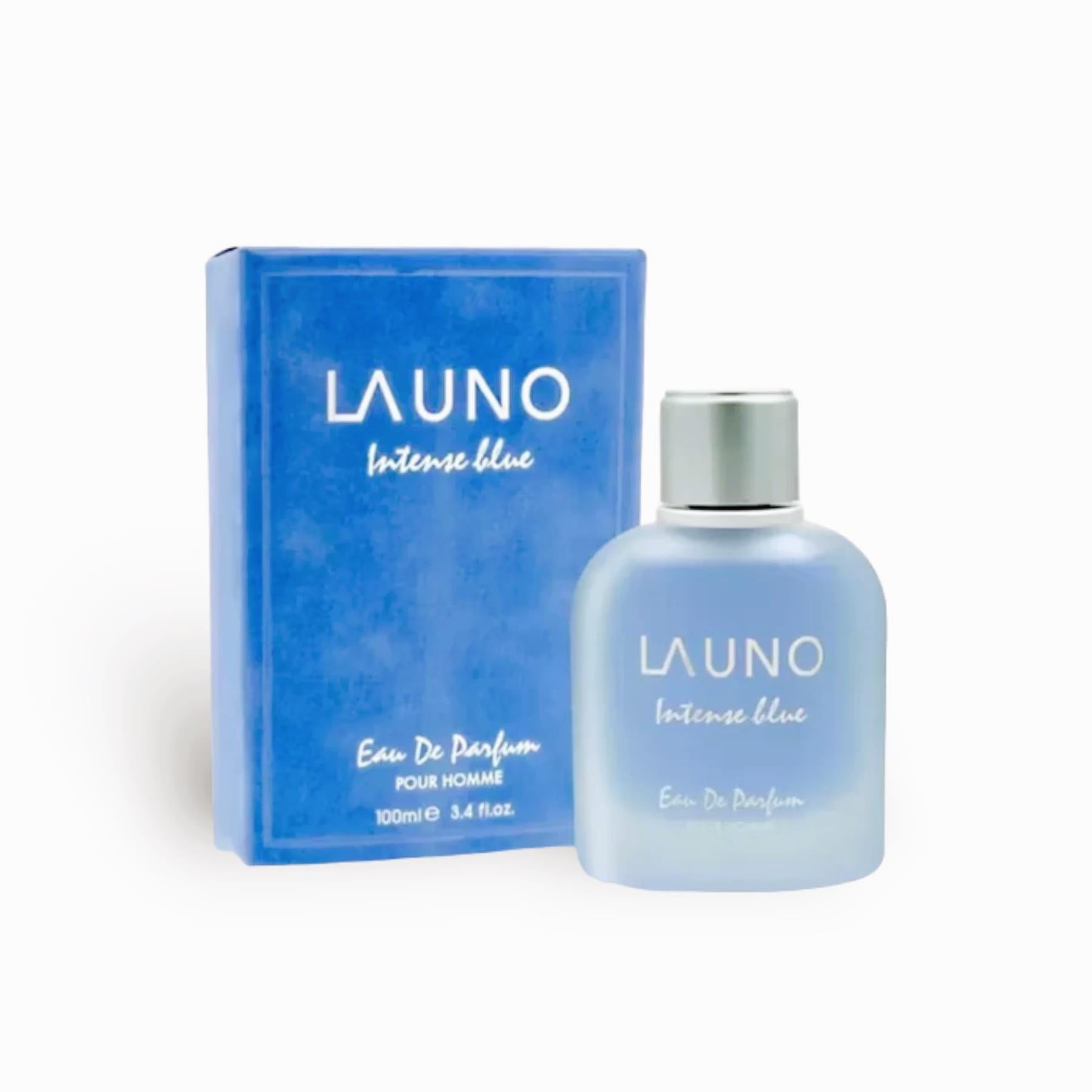 La Uno Intense Blue Pour Homme Fragrance World לה אונו אינטנס בלו פור הום לגבר א.ד.פ. 100 מ"ל