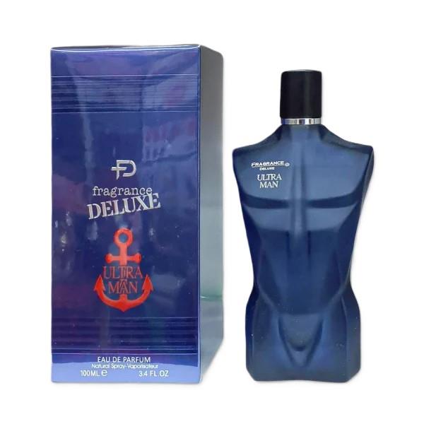 Fragrance Deluxe Ultra Man אולטרה מן פרגרנס דלוקס לגבר א.ד.פ 100 מ"ל-pharm2u