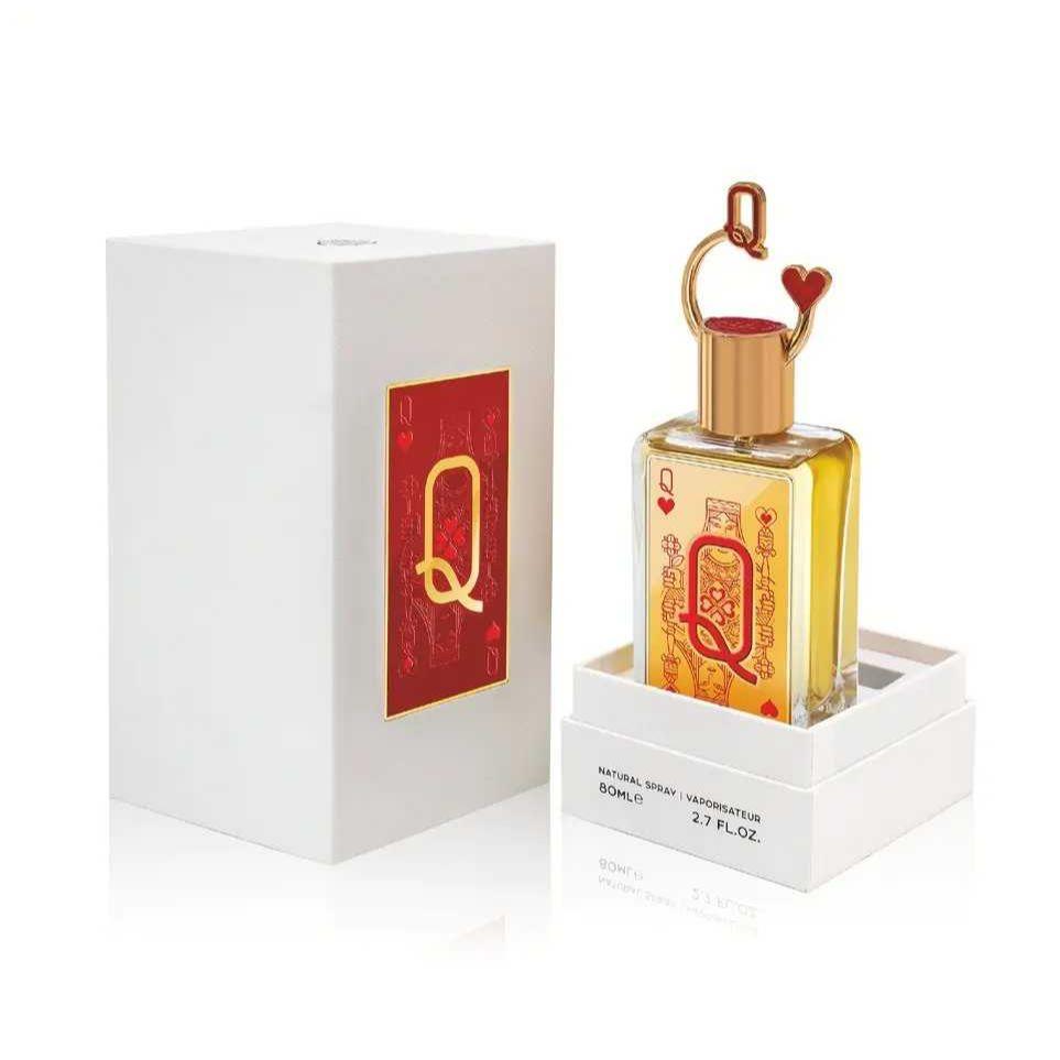 Queen of Hearts (Q) by Fragrance World קויין לאישה א.ד.פ 80 מ"ל-pharm2u