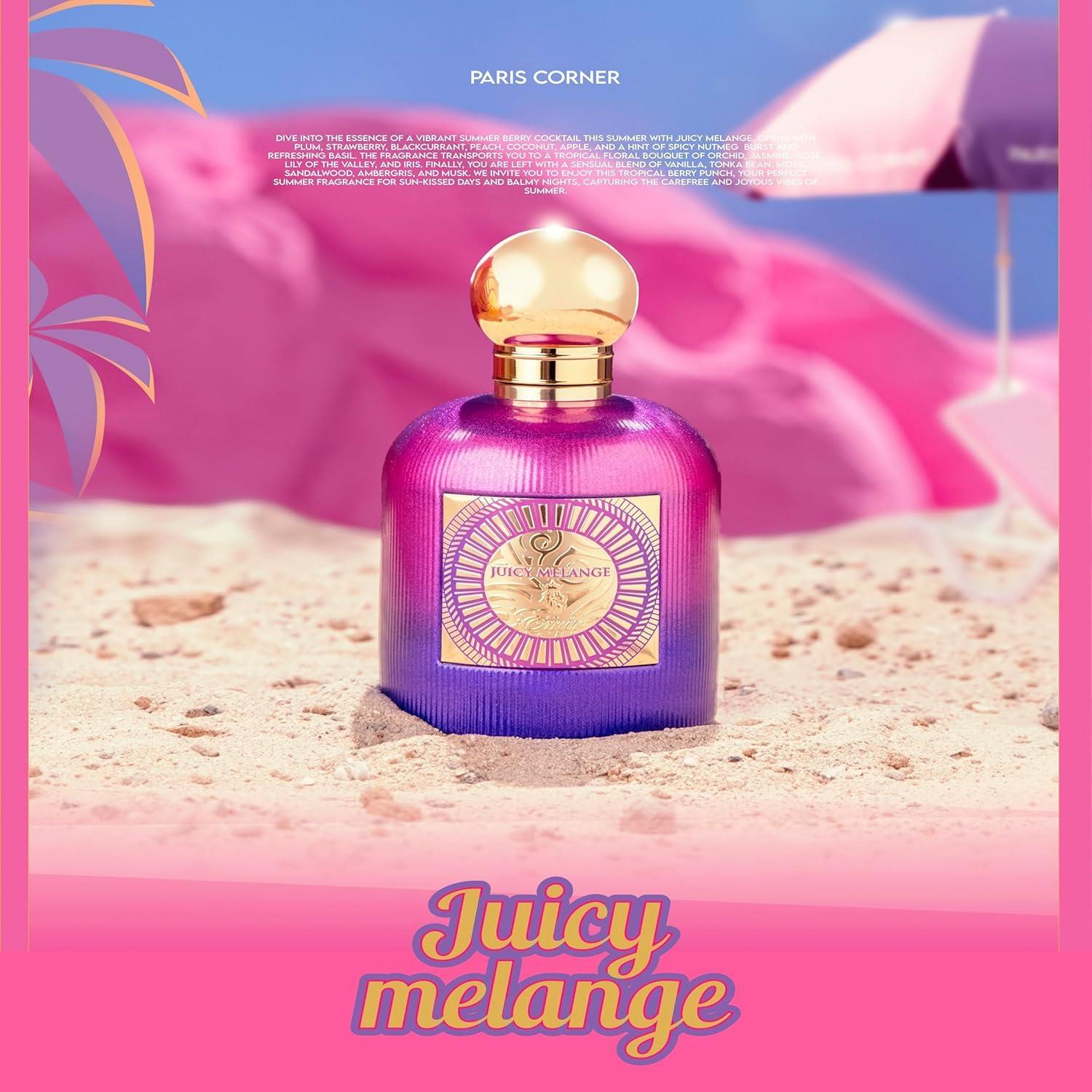 Paris Corner Juicy Melange EDP 100ml  פריז קורנר ג'וסי מלנג' לאישה