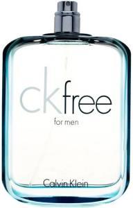 CALVIN KLEIN CK FREE טסטר סי קיי פריי לגבר א.ד.ט. 100 מ"ל