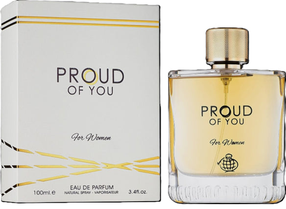 FRAGRANCE WORLD PROUD OF YOU WOMEN פרווד אוף יו לאישה א.ד.פ 100 מ"ל