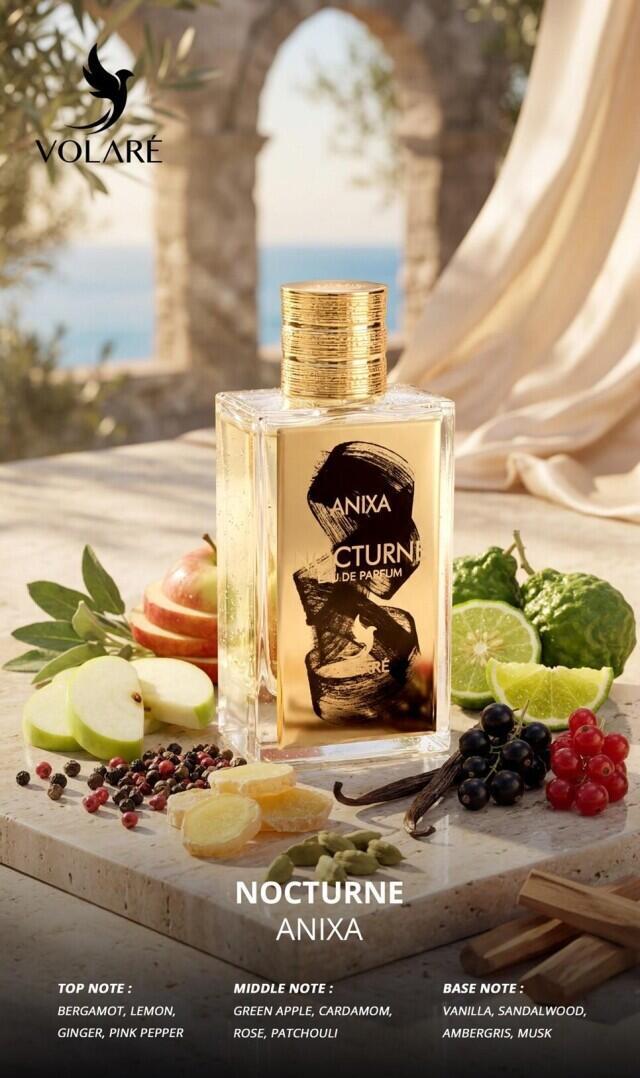 Volare Nocturne Anixa EDP 100ml וולאר נוקטורן אניקסה בושם יוניסקס