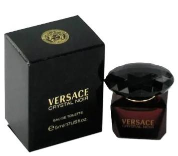 מיניאטורות - Versace Crystal Noir  קריסטל נואר לאישה א.ד.פ 5 מ"ל