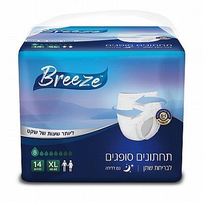 'תחתונים במידה אקסטרה לארג' 14 יח BREEZE XL-pharm2u