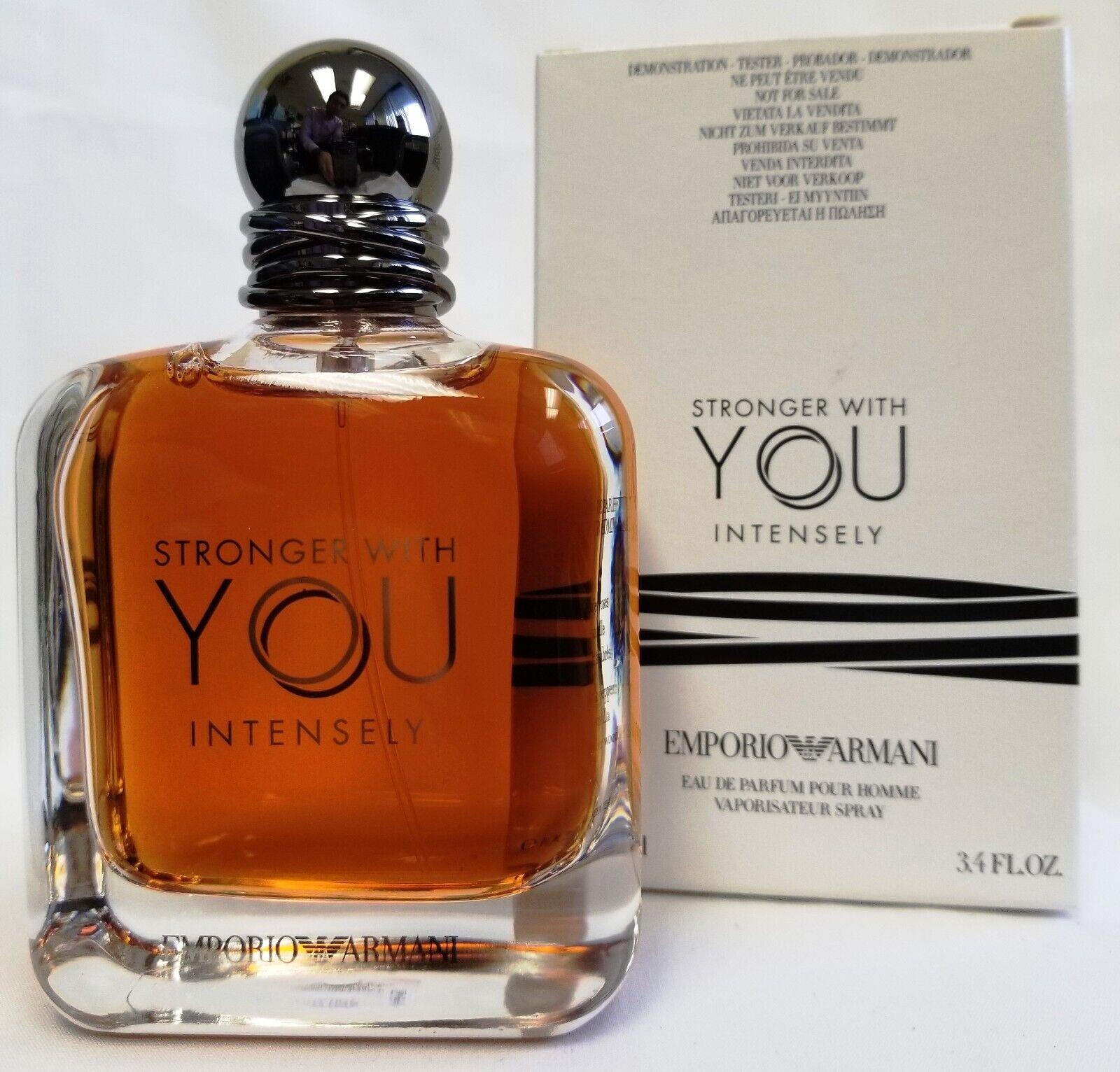 Emporio Armani Stronger With You Intensely Tester EDP 100ml ארמני סטרונגר יו אינטנסלי