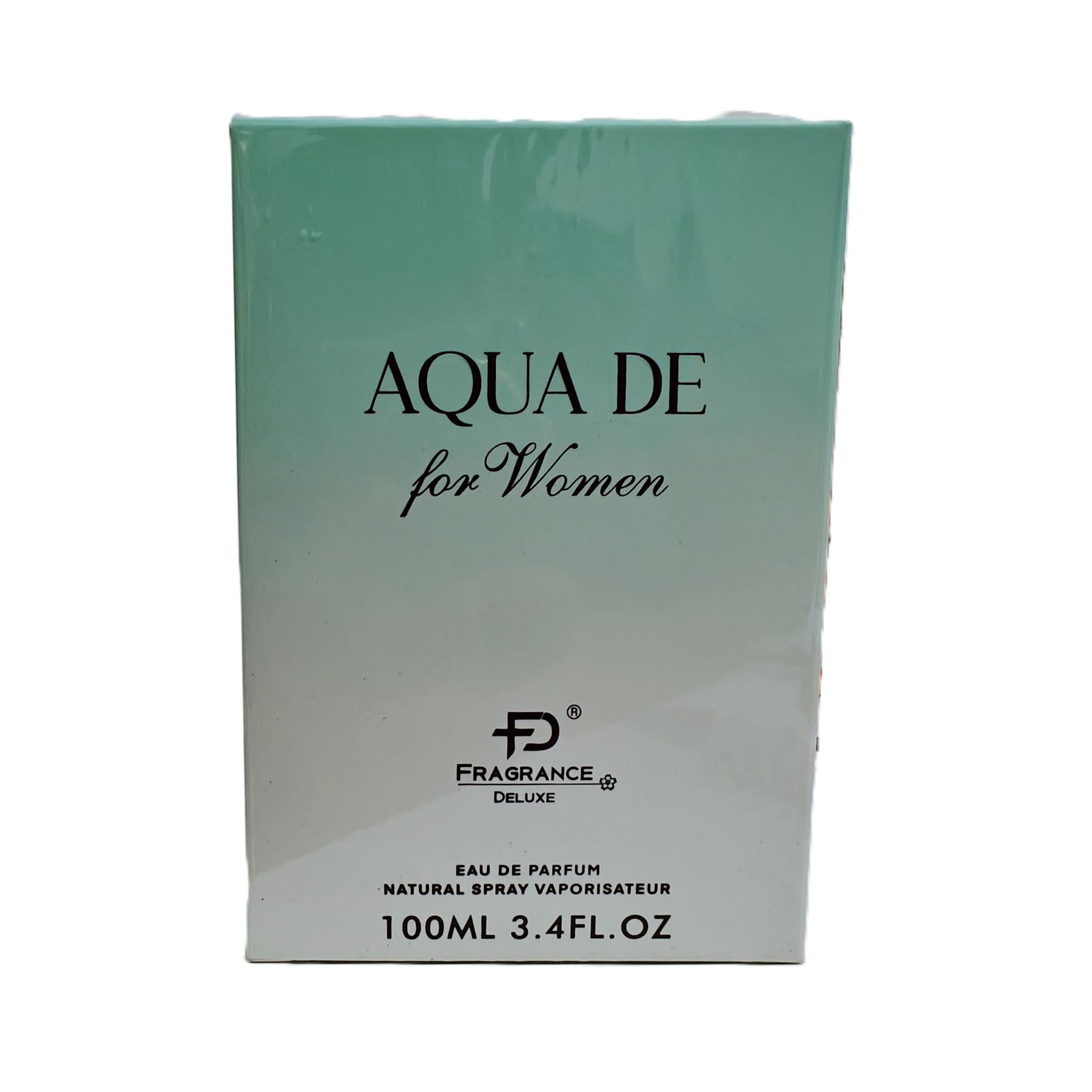 AQUA DE FRAGRANCE DELUXE אקווה דה פרגרנס דלוקס לאישה א.ד.פ. 100 מ"ל-pharm2u