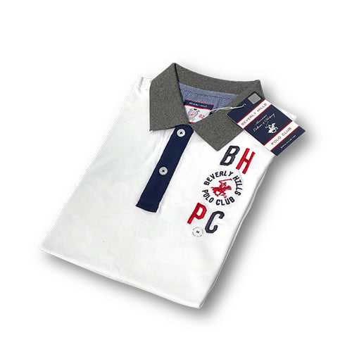Accessories - Beverly Hills Polo Club - Blue & White Shirt - חולצה כחול לבן - בברלי הילס פולו קלאב - pharm2u 