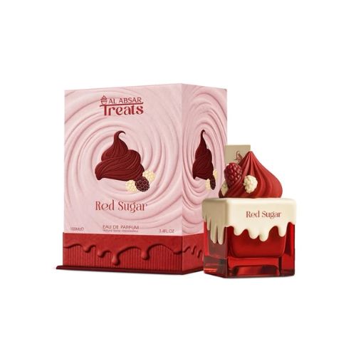Al Absar - Treats Red Sugar EDP Unisex 100ML - טריטס רד שוגר אדפ יוניסקס 100 מ"ל - אל אבסאר - pharm2u 