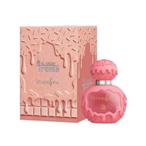 Al Absar - Treats Strawbae EDP For Women 100ML - טריטס סטרובה אדפ לאישה 100 מ"ל - אל אבסאר - pharm2u 
