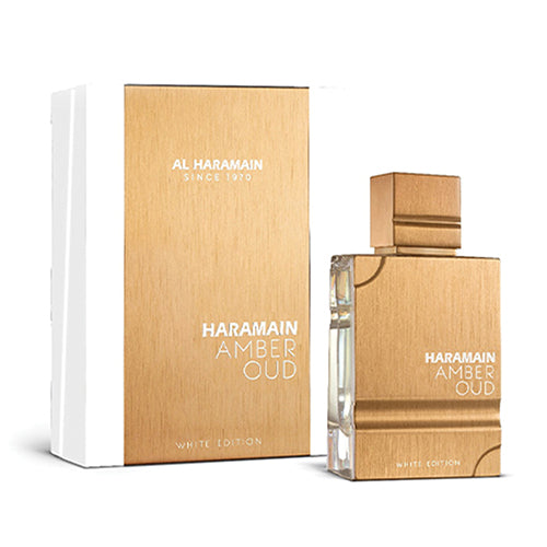 Al Haramain - Amber Oud White Edition EDP For Women 60ML - אמבר אוד ווייט אדישן אדפ לאישה 60 מ"ל - אל הרמיין - pharm2u 