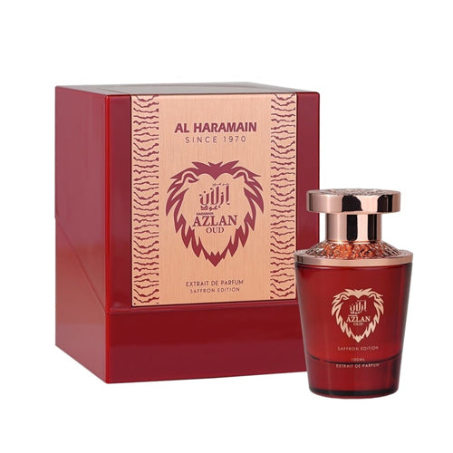 Al Haramain - Azlan Oud Saffron Edition Extrait De Parfum Unisex 100ML - אזלן אוד ספרון אדישן אקסטרייט דה פרפיום יוניסקס 100 מ"ל - אל הרמיין - pharm2u 