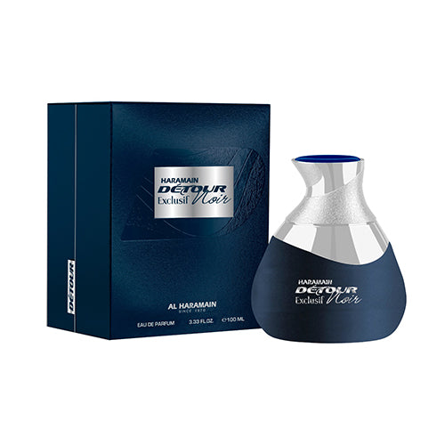 Al Haramain - Detour Noir Exclusif EDP Unisex 100ML - דטור נואר אקסקלוסיף אדפ יוניסקס 100 מ"ל - אל הרמיין - pharm2u 