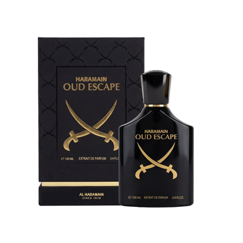 Al Haramain - Oud Escape Extrait De Parfum Unisex 100ML - אוד אסקייפ אקסטרייט דה פרפיום יוניסקס 100 מ"ל - אל הרמיין - pharm2u 