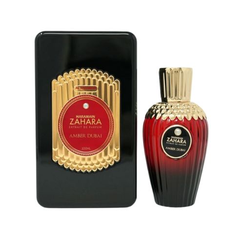 Al Haramain - Zahara Amber Dubai Extrait De Parfum Unisex 100ML - זהרה אמבר דובאי אקסטרייט דה פרפיום יוניסקס 100 מ"ל - אל הרמיין - pharm2u 