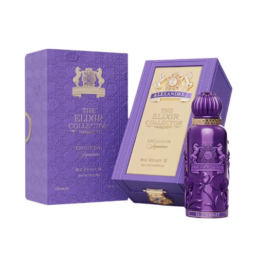 Alexandre.J - Iris Violet II Signature EDP Unisex 100ML - איריס ויולט II סיגנטור אדפ יוניסקס 100 מ''ל - אלכסנדר ג'יי - pharm2u