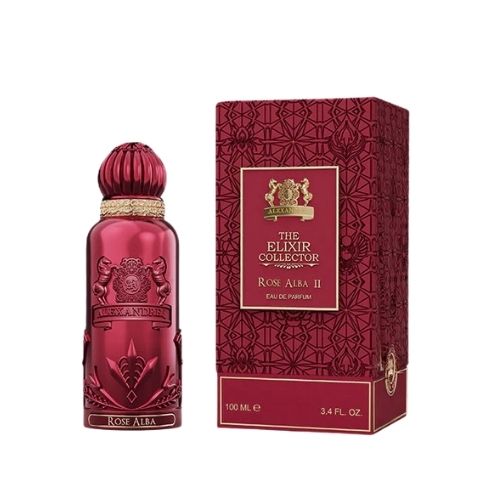 Alexandre.J - Rose Alba II EDP Unisex 100ML - רוז אלבה II אדפ יוניסקס 100 מ''ל - אלכסנדר ג'יי - pharm2u