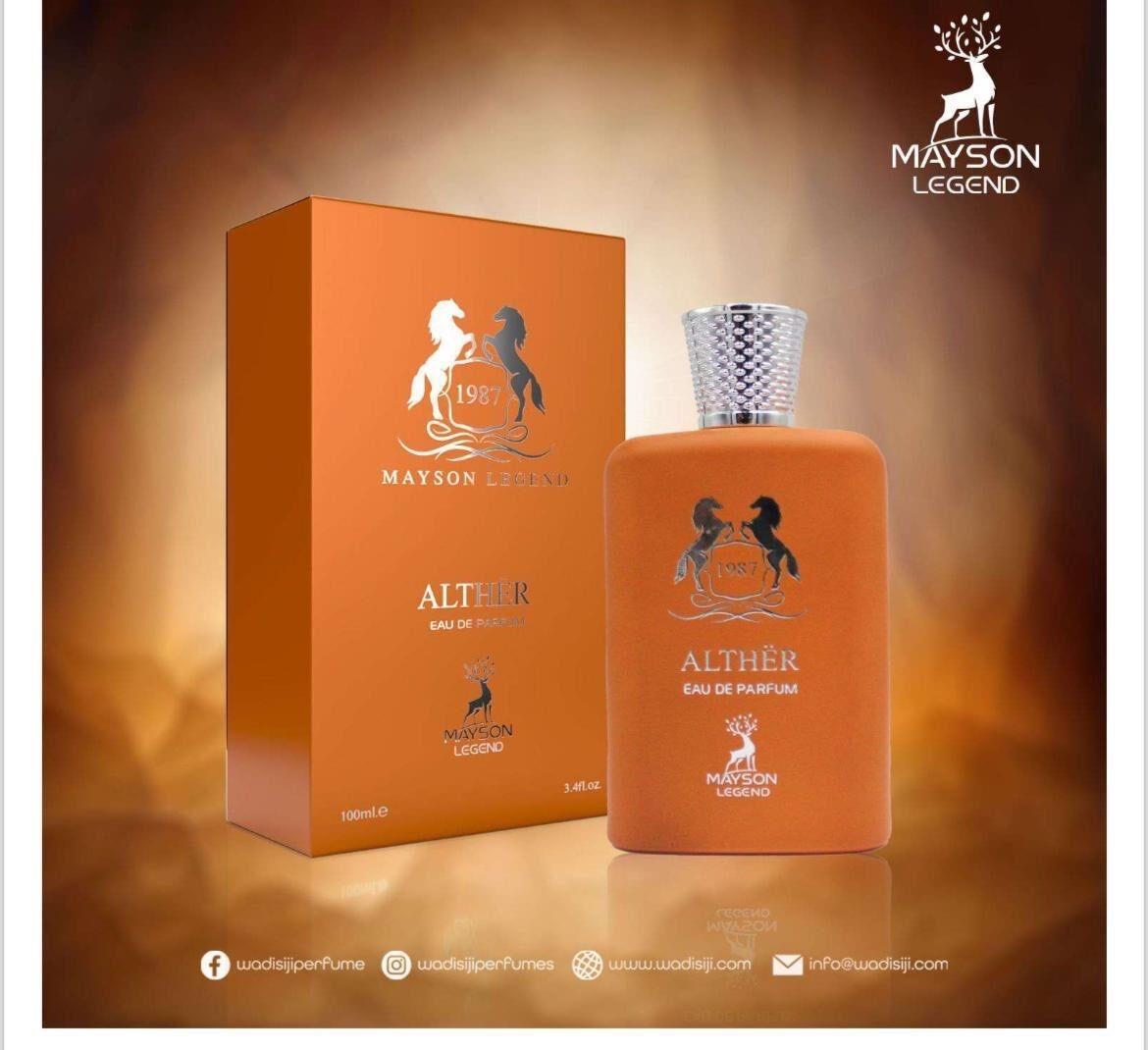 בשמי דיופ - Alther Mayson Legend By Fragrance Deluxe  בושם לגבר  100 מ”ל או דה פרפיום אלתהר צייסון לוס פרגרנס דלוקס