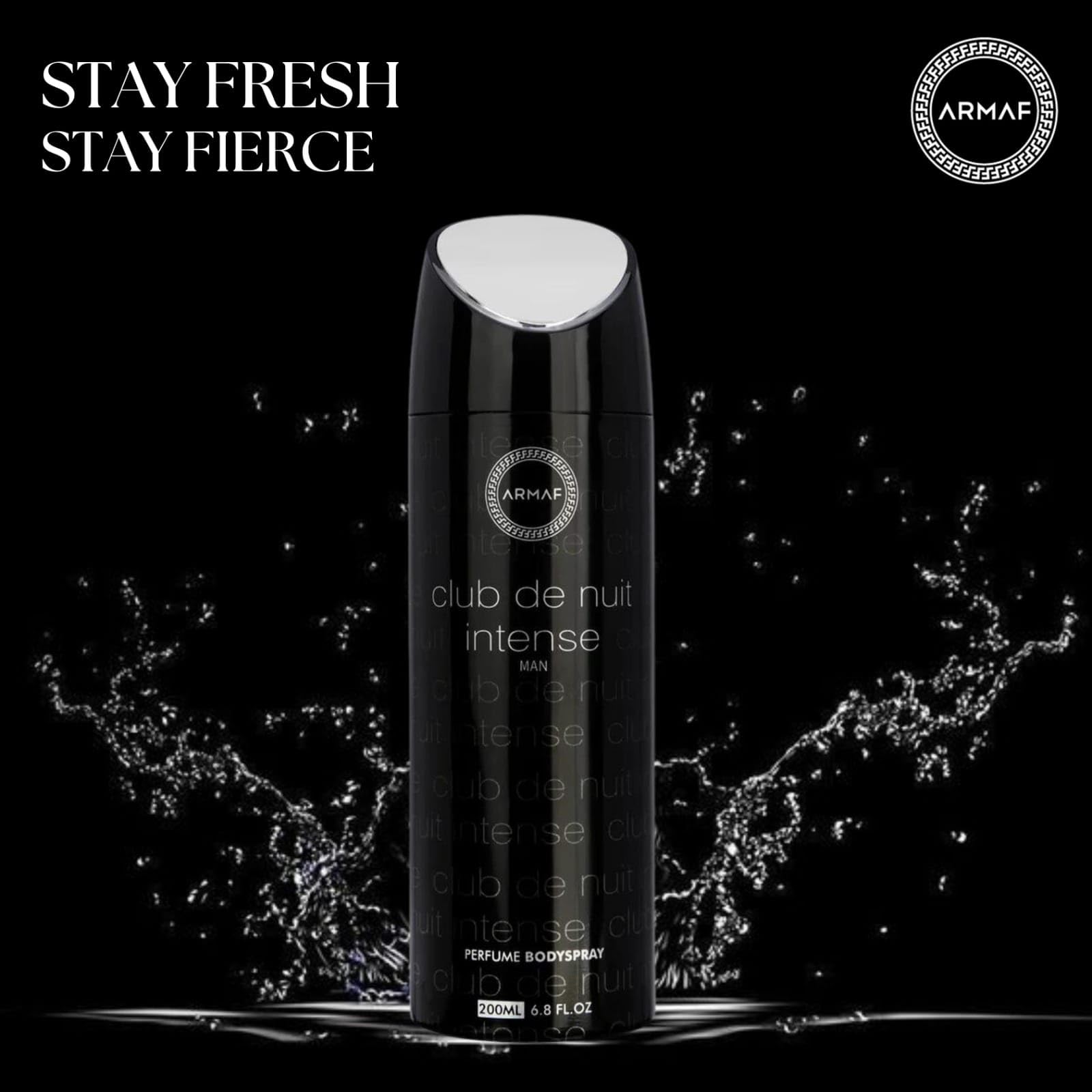 Armaf - Club De Nuit Intense Body Spray For Men 200ML - קלאב דה נואי אינטנס בודי ספריי לגבר 200 מ"ל - ארמאף - pharm2u 