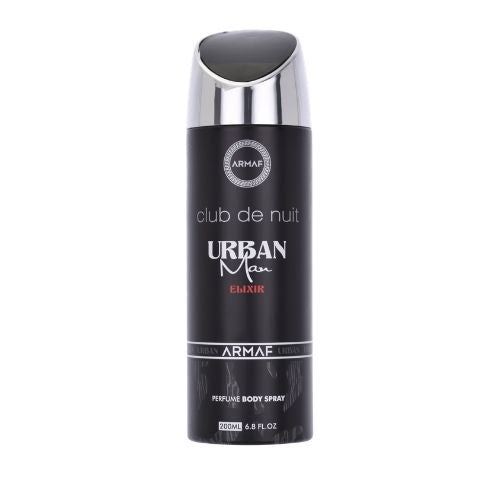 Armaf - Club De Nuit Urban Elixir BS For Men 200ML - קלאב דה נואי אורבן אליקסיר בודי ספריי לגבר 200 מ"ל - ארמאף - pharm2u