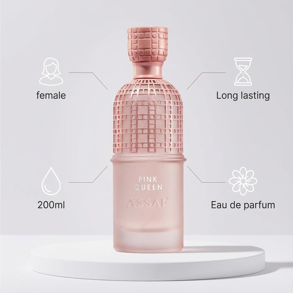 Assaf Pink Queen EDP 200ml אסף פינק קווין בושם לאישה - pharm2u