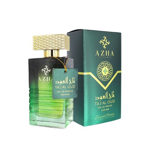 Azha - Taj Al Oud EDP For Men 100ML - טאג' אל אוד אדפ לגבר 100 מ"ל - אזהה - pharm2u 