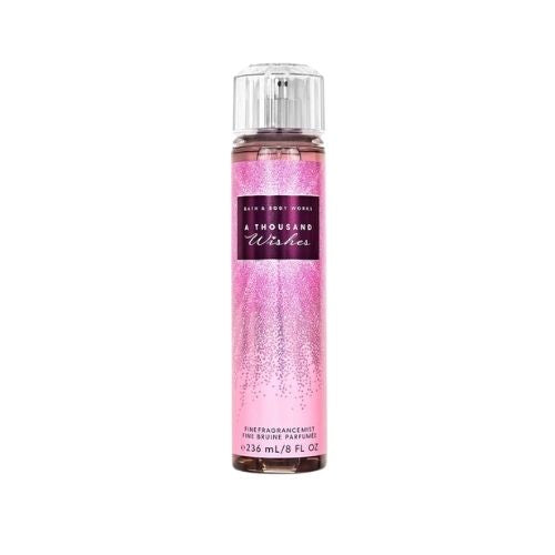 Bath & Body Works - A Thousand Wishes Fragrance Mist For Women 236ML - אה ט'אוזנד ווישס פרגרנס מיסט לאישה 236 מ"ל - באת' אנד באדי וורקס - pharm2u 