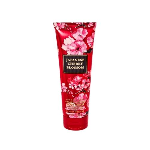 Bath & Body Works - Japanese Cherry Blossom BL For Women 226ML - ג'פאניז צ'רי בלוסום קרם גוף לאישה 226 מ"ל - באת' אנד באדי וורקס - pharm2u 