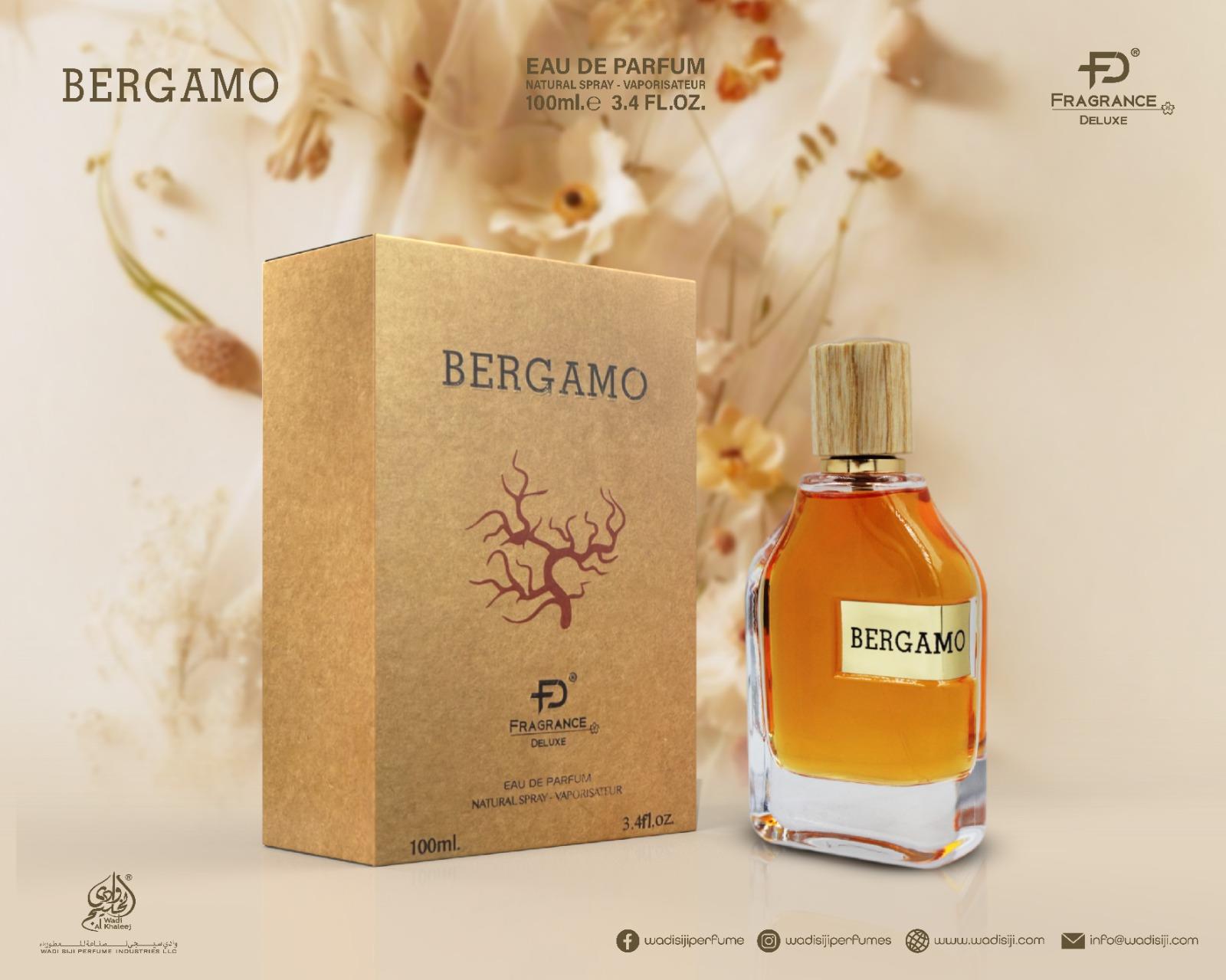 Bergamo Fragrance Deluxe EDP 100ml ברגמו פרגרנס דלוקס בושם יוניסקס - pharm2u 