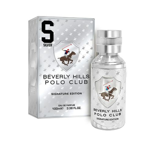 Beverly Hills Polo Club - Signature Edition Silver EDP Unisex 100ML - סיגנטור אדישן סילבר אדפ יוניסקס 100 מ"ל - בברלי הילס פולו קלאב - pharm2u 