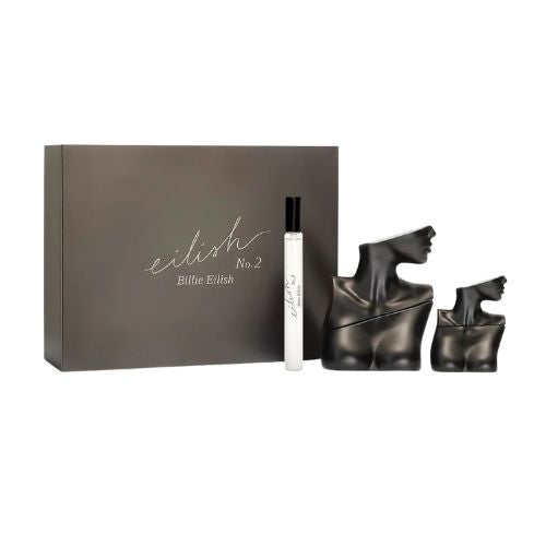 Billie Eilish - Billie Eilish No. 2 3PCS EDP Unisex 100ML + Mini 10ML + Mini 7.5ML - בילי אייליש מספר 2 מארז 3 חלקים אדפ יוניסקס 100 מ"ל + בושם מוקטן 10 מ"ל + בושם מוקטן 7.5 מ"ל - בילי אייליש - pharm2u