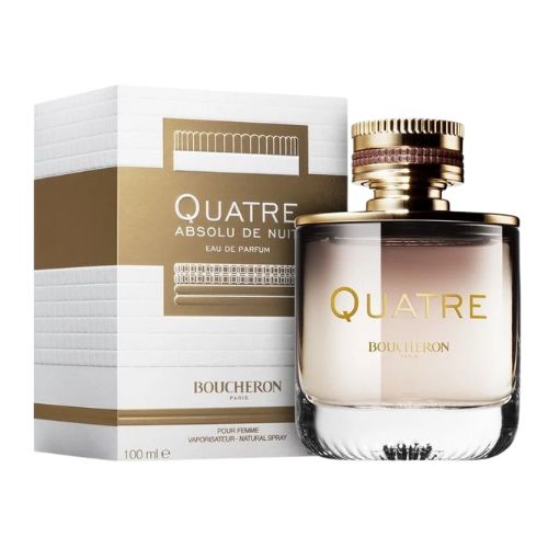 Boucheron - Quatre Absolu De Nuit EDP For Women 100ML - קווטרה אבסולו נואי אדפ לאישה 100 מ"ל - בושרון - pharm2u 