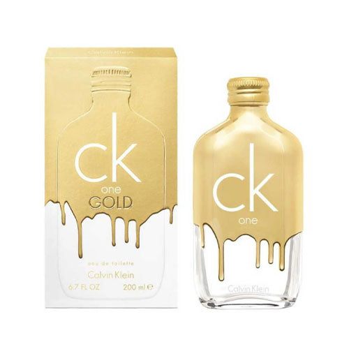 Calvin Klein - Ck One Gold EDT Unisex 200ML - סי קיי וואן גולד אדט יוניסקס 200 מ"ל - קלווין קליין - pharm2u 