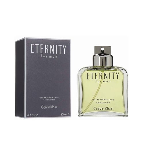Calvin Klein - Eternity EDT For Men 200ML - איטרנטי אדט 200 מ"ל לגבר- קלווין קליין - pharm2u 