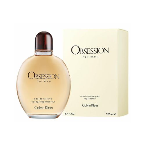 Calvin Klein - Obsession EDT For Men 200ML - אובסשן אדט לגבר 200 מ"ל - קלווין קליין - pharm2u 