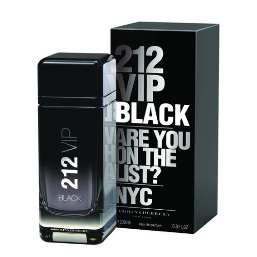 Carolina Herrera - 212 VIP Black EDP For Men 200ML - 212 וי אי פי בלאק אדפ לגבר 200 מ"ל - קרולינה הררה - pharm2u 