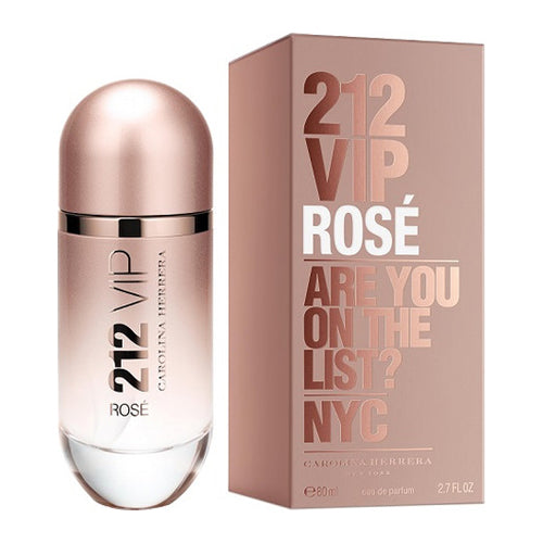 Carolina Herrera - 212 VIP Rose EDP For Women 80ML - 212 וי אי פי רוז אדפ לאישה 80 מ"ל - קרולינה הררה - pharm2u 