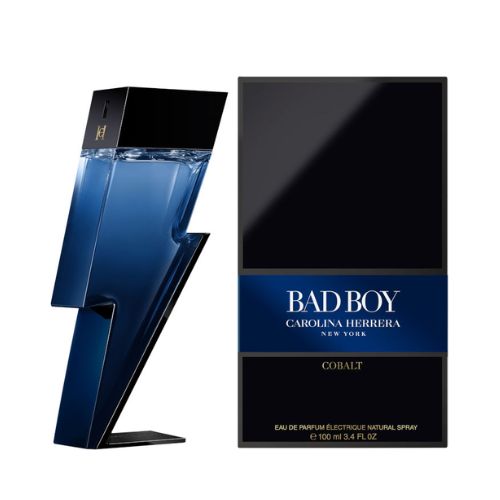 Carolina Herrera - Bad Boy Cobalt EDP For Men 100ML - באד בוי קובאלט אדפ לגבר 100 מ"ל - קרולינה הררה - pharm2u 