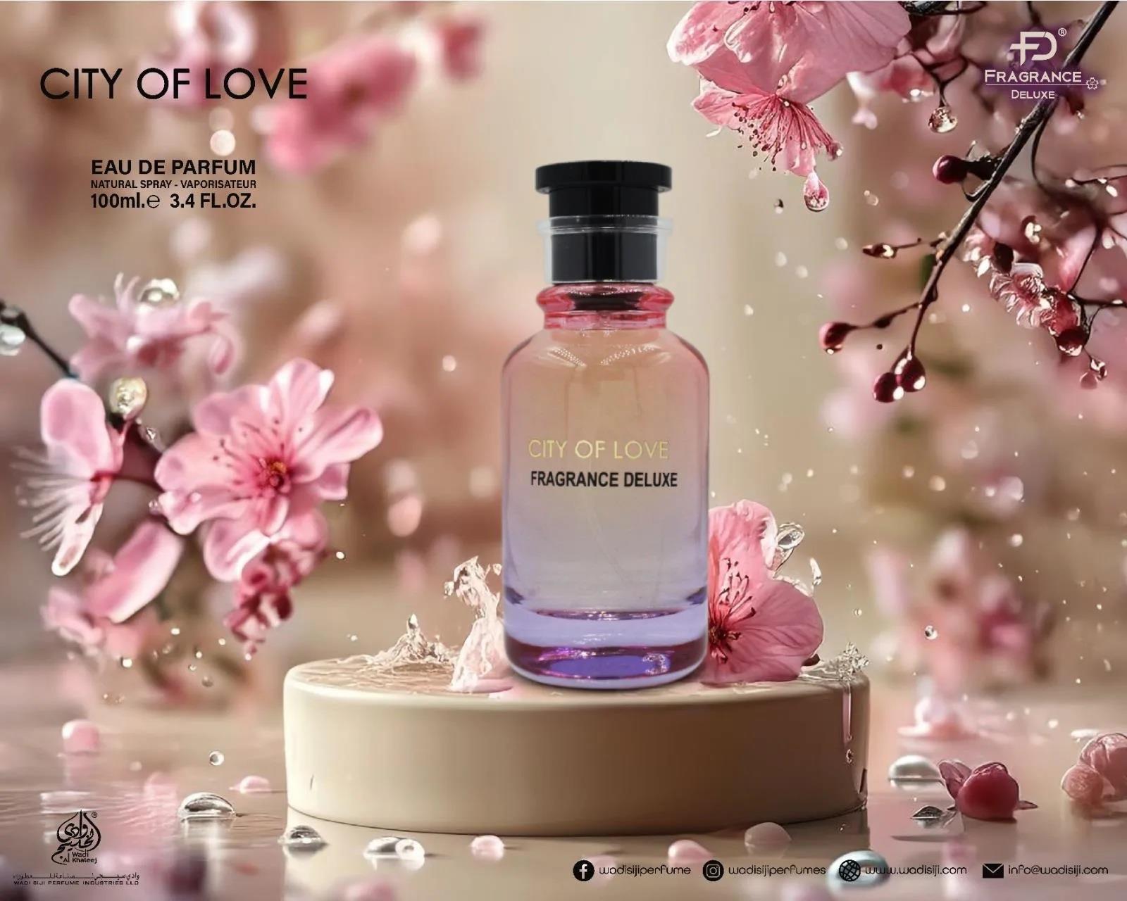 City Of Love Fragrance Deluxe EDP 100ml סיטי אוף לאב פרגרנס דלוקס - pharm2u