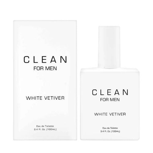 Clean - White Vetiver EDT For Men 100ML - וויט וטיבר אדט לגבר 100 מ"ל - קלין - pharm2u 