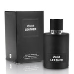 בשמי דיופ - Cuir Leather By Fragrance World EDP 100 Ml  קואיר לאדר פרגרנס וורלד בושם יוניסקס
